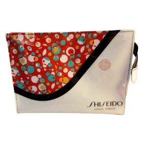 Shiseido Cosmetic Bag Limited Edition Kimono Print + 7 Skincare Samples Bio-Perf